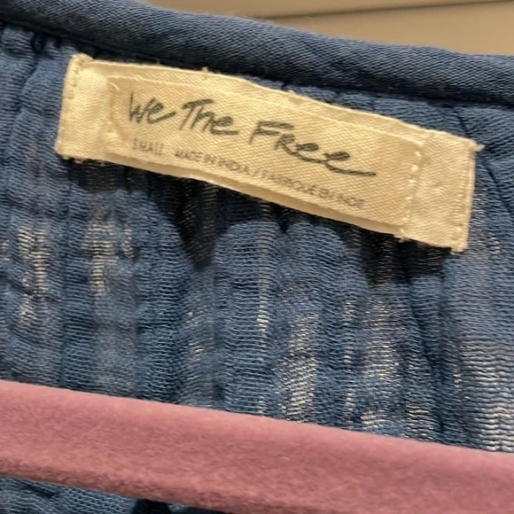 Free People boho blouse - Picture 3 of 3